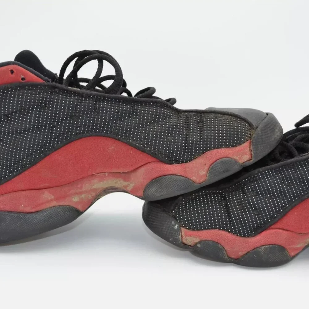 Air Jordan 13 Retro Bred Black True Red 2018 414574-004‎ Mens 7Y Sneakers